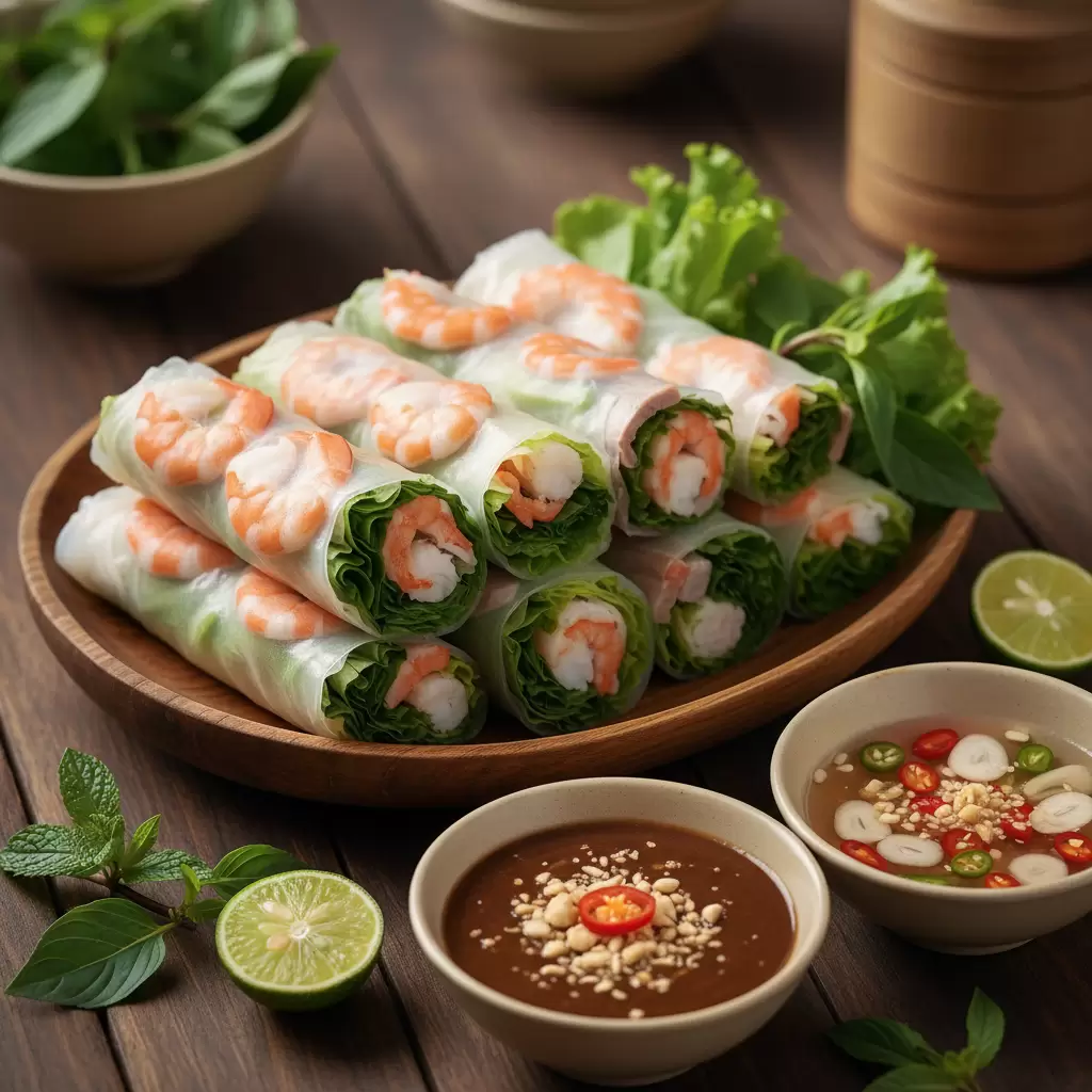 Gỏi cuốn  món khai vị thanh tao và đầy đủ dinh dưỡng