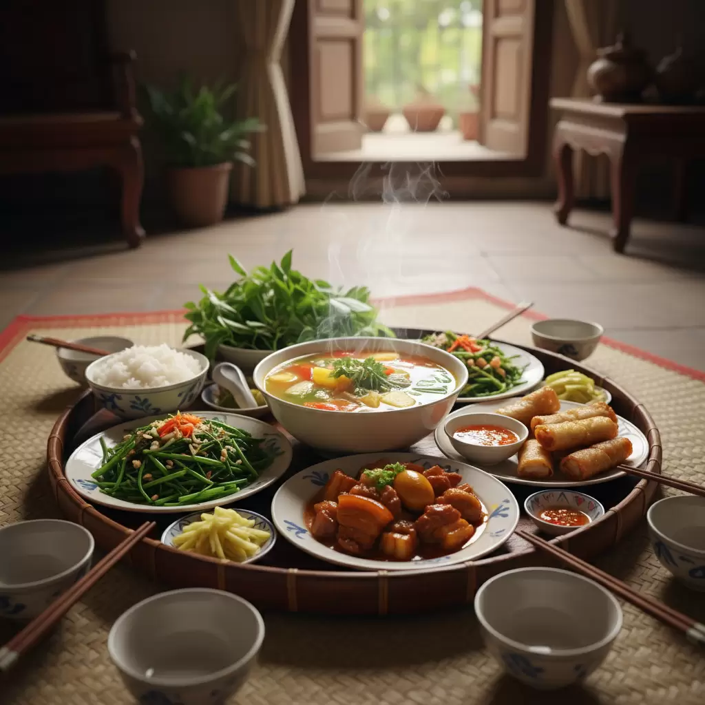 Ẩm thực Việt Nam đa dạng và phong phú luôn hấp dẫn thực khách quốc tế