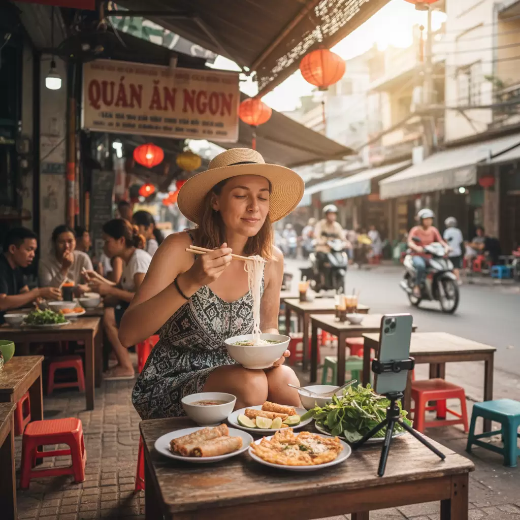 Các blogger nổi tiếng thế giới luôn hào hứng khi trải nghiệm hương vị món ăn Việt