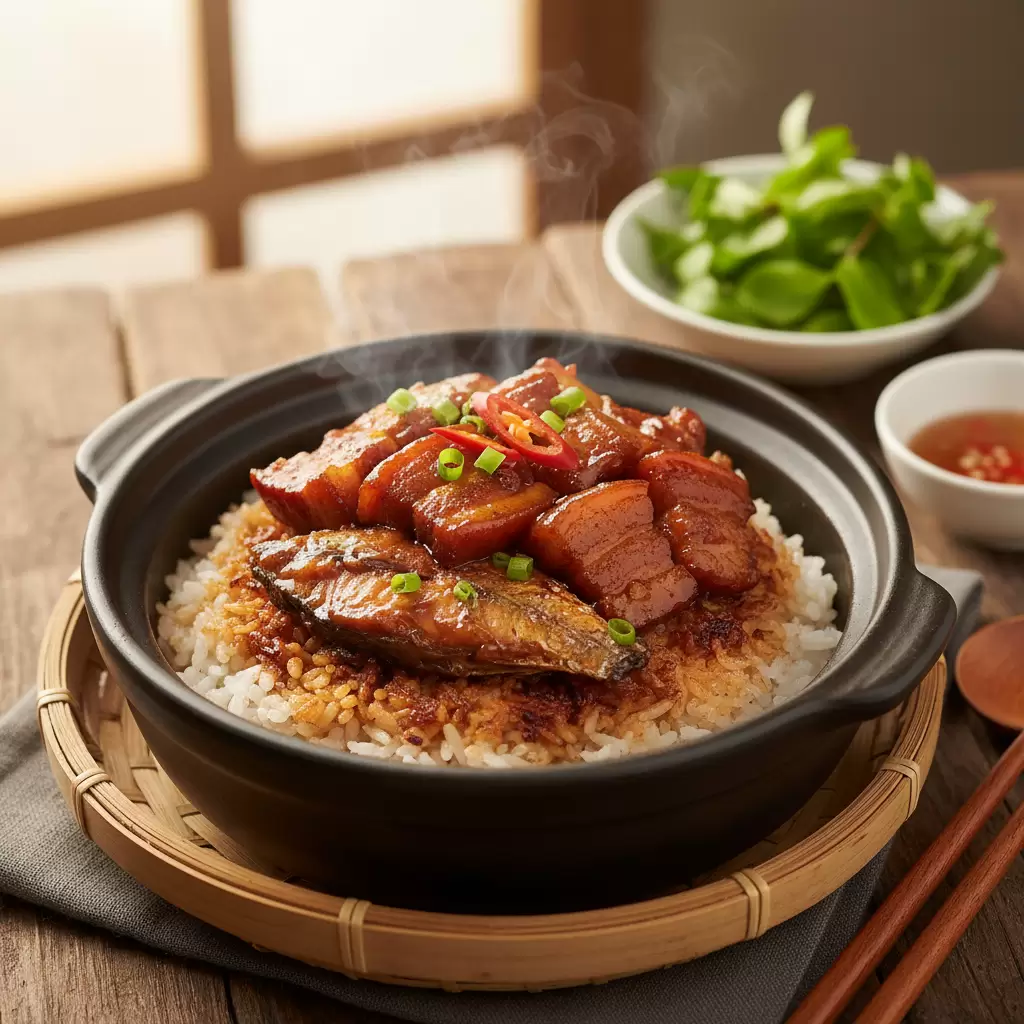 Cơm niêu và cá kho tộ  những món ăn mang đậm linh hồn Việt