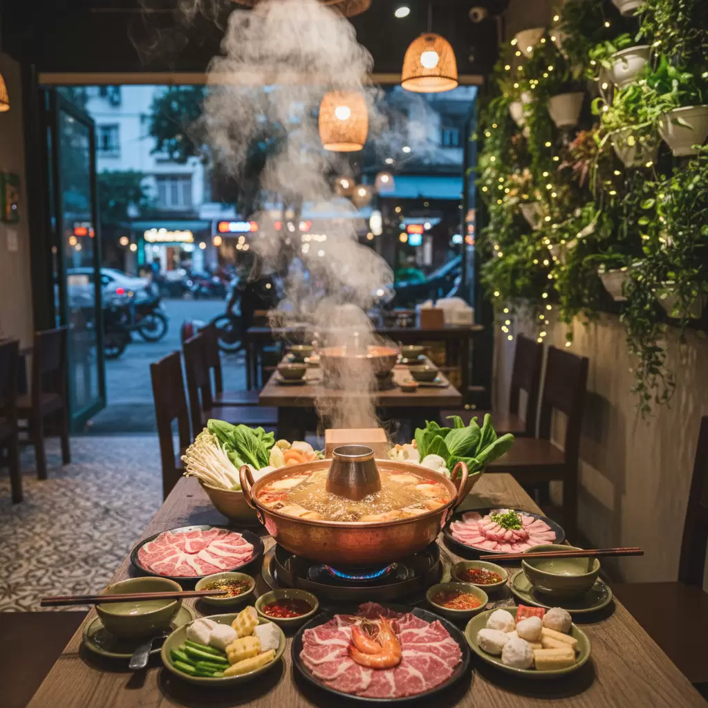 Thưởng thức lẩu là nét văn hóa ẩm thực đặc trưng của người dân Sài Thành