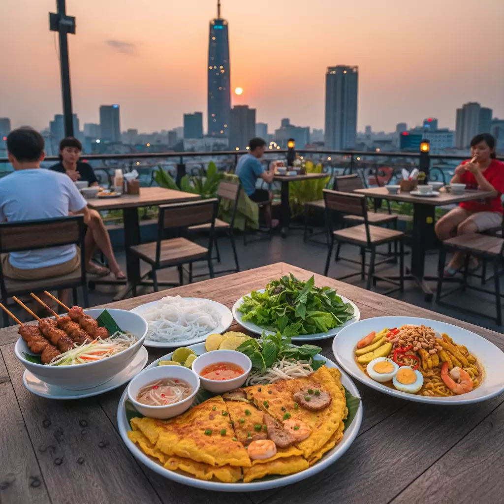 Sự hội tụ tinh hoa ẩm thực 3 miền mang lại trải nghiệm độc đáo giữa lòng thành phố