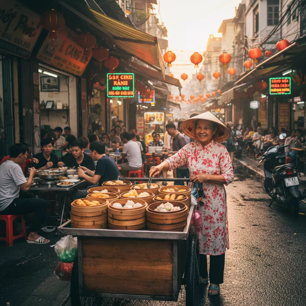 Không gian ẩm thực Trung Hoa đặc trưng tại khu vực Chợ Lớn Sài Gòn