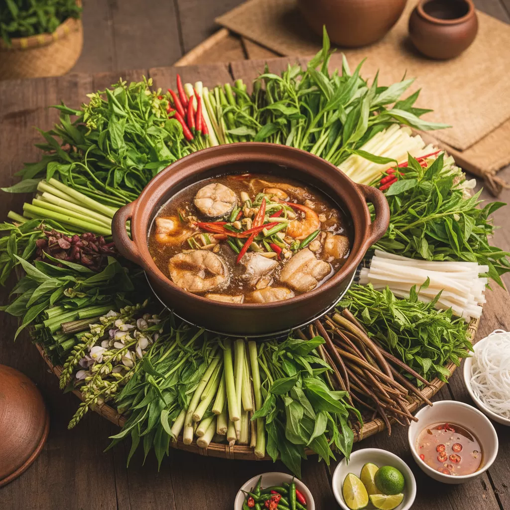 Lẩu mắm đặc sản mang đậm phong vị sông nước miền Tây