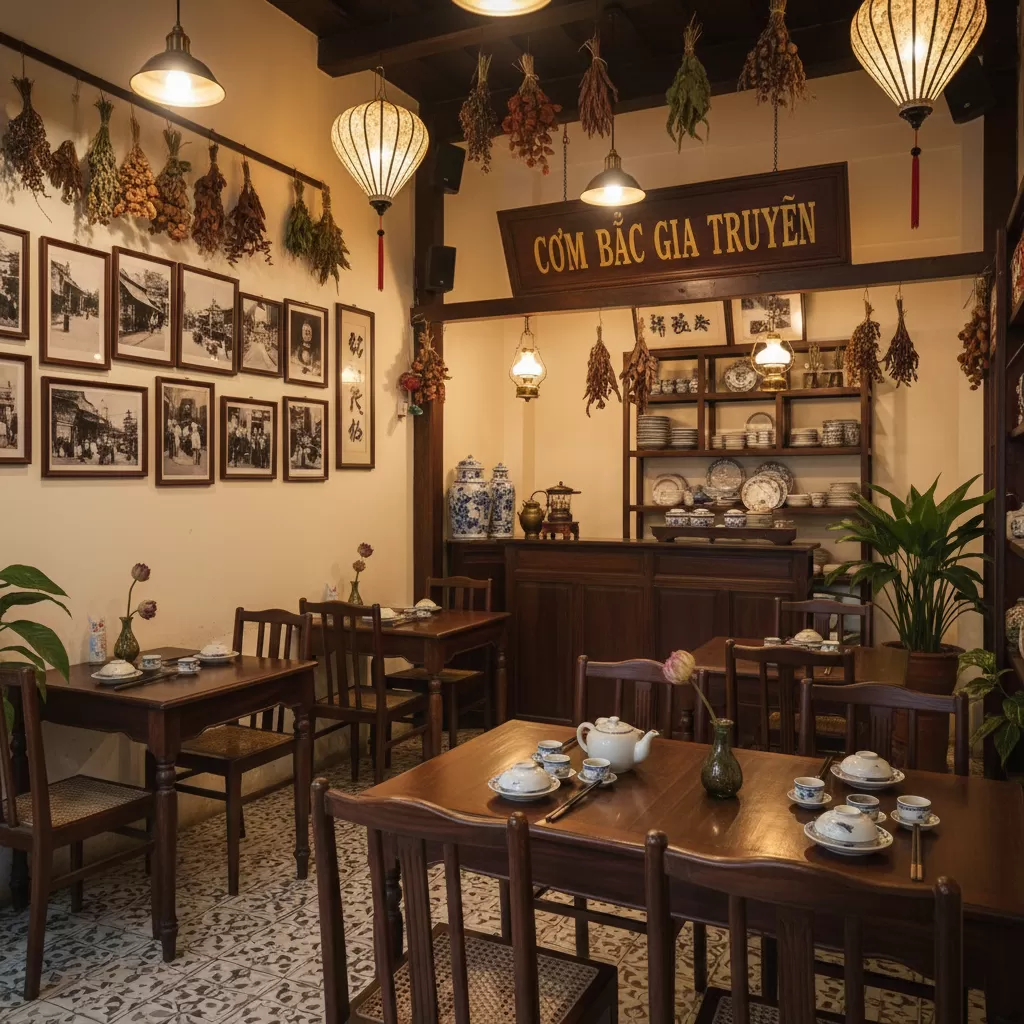 gemini_image_1770276012-1 Không gian thưởng thức ẩm thực Bắc gợi nhớ kỷ niệm quê nhà thân thương