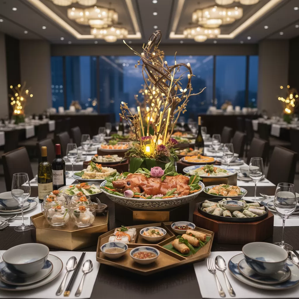 Sự giao thoa giữa ẩm thực truyền thống và phong cách trình bày hiện đại tại trung tâm thành phố