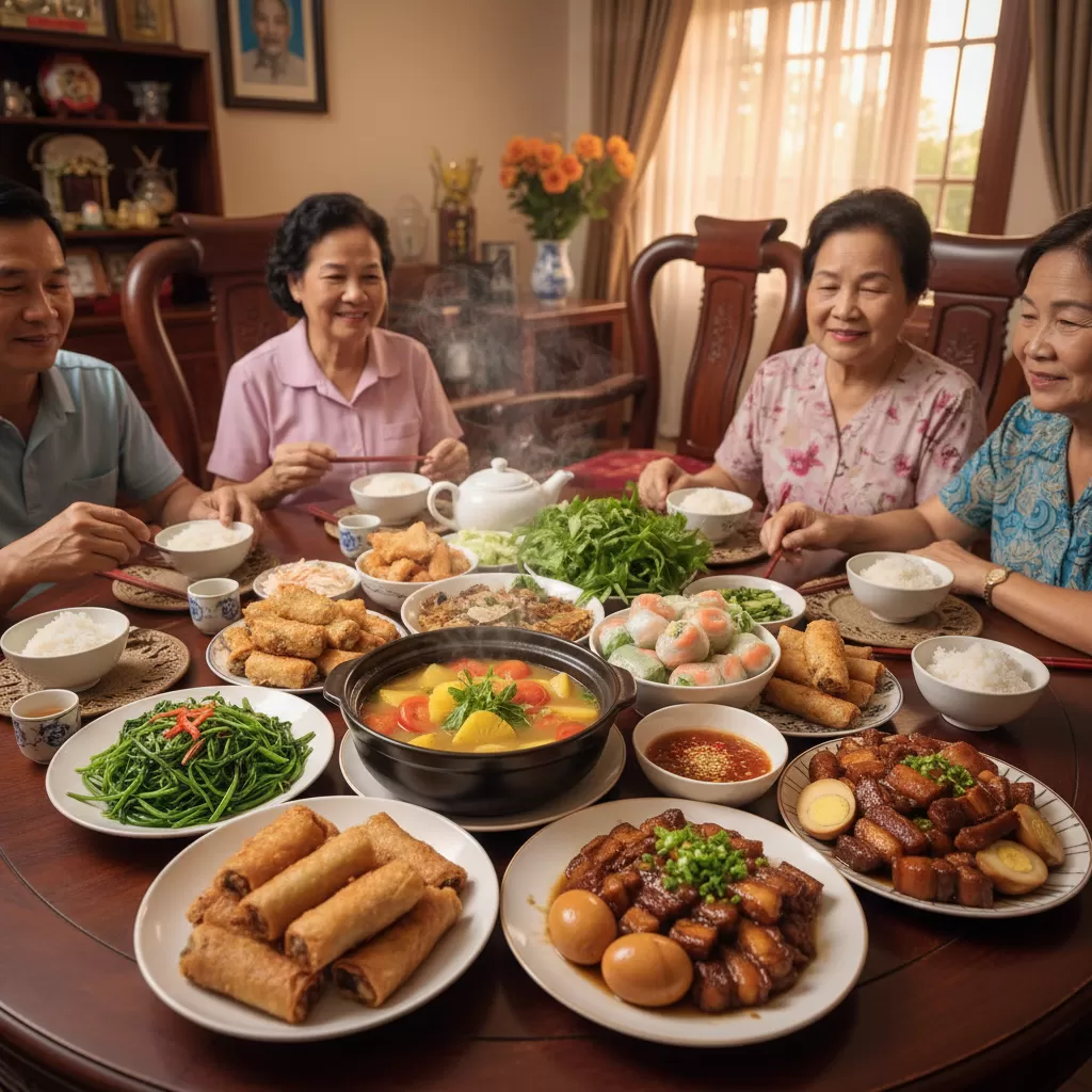 gemini_image_1770279358 Hương vị món Việt truyền thống mang lại cảm giác gần gũi và thân thuộc cho thực khách