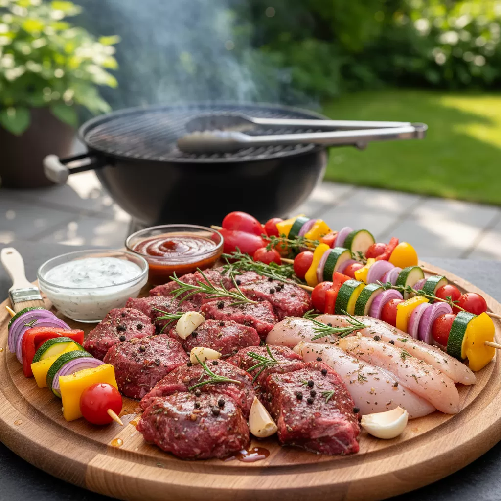 gemini_image_1770284559-1 Lựa chọn nguyên liệu tươi ngon là bước quan trọng nhất để có món nướng hoàn hảo