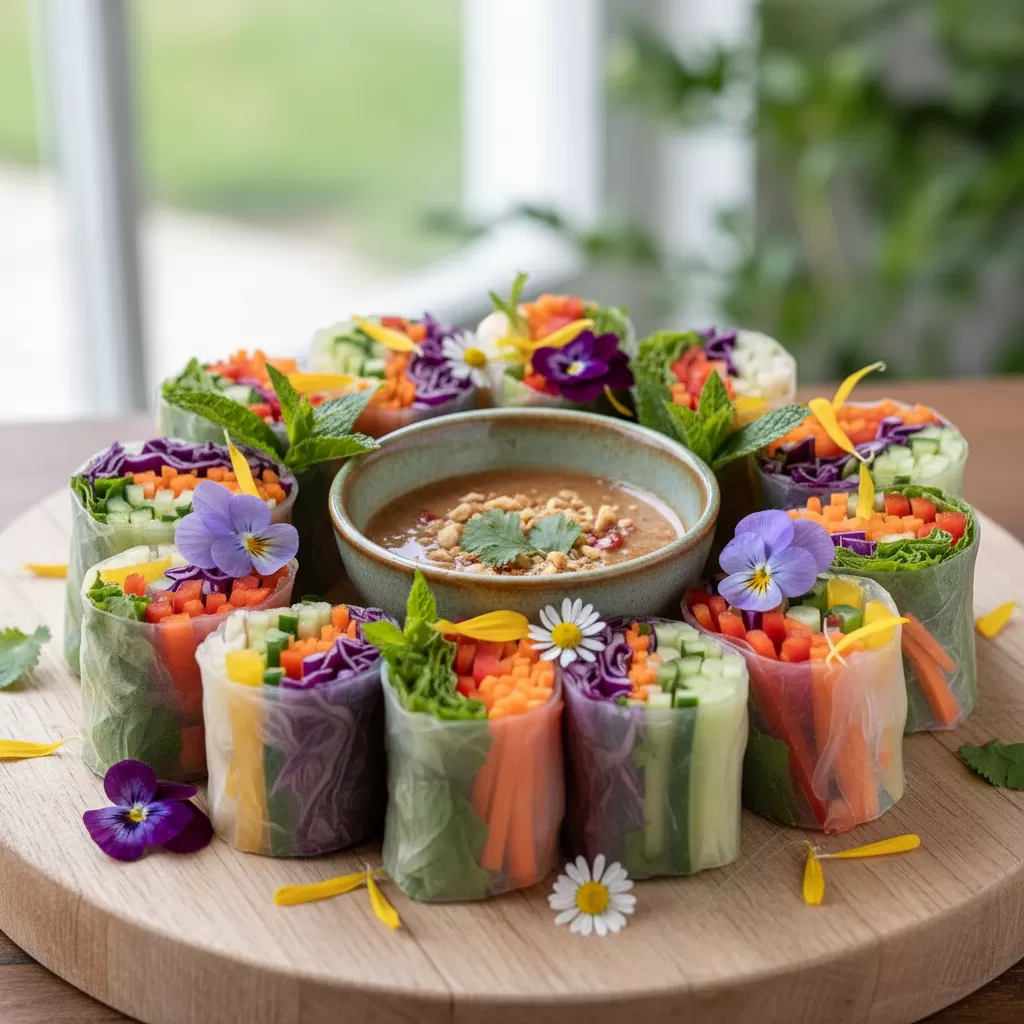 Sự tinh tế trong cách trình bày món chay Việt kích thích vị giác ngay từ cái nhìn đầu tiên