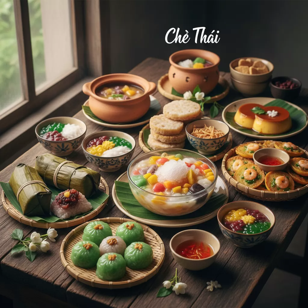 gemini_image_1770286213 Sự đa dạng và hấp dẫn của các món tráng miệng truyền thống Việt Nam