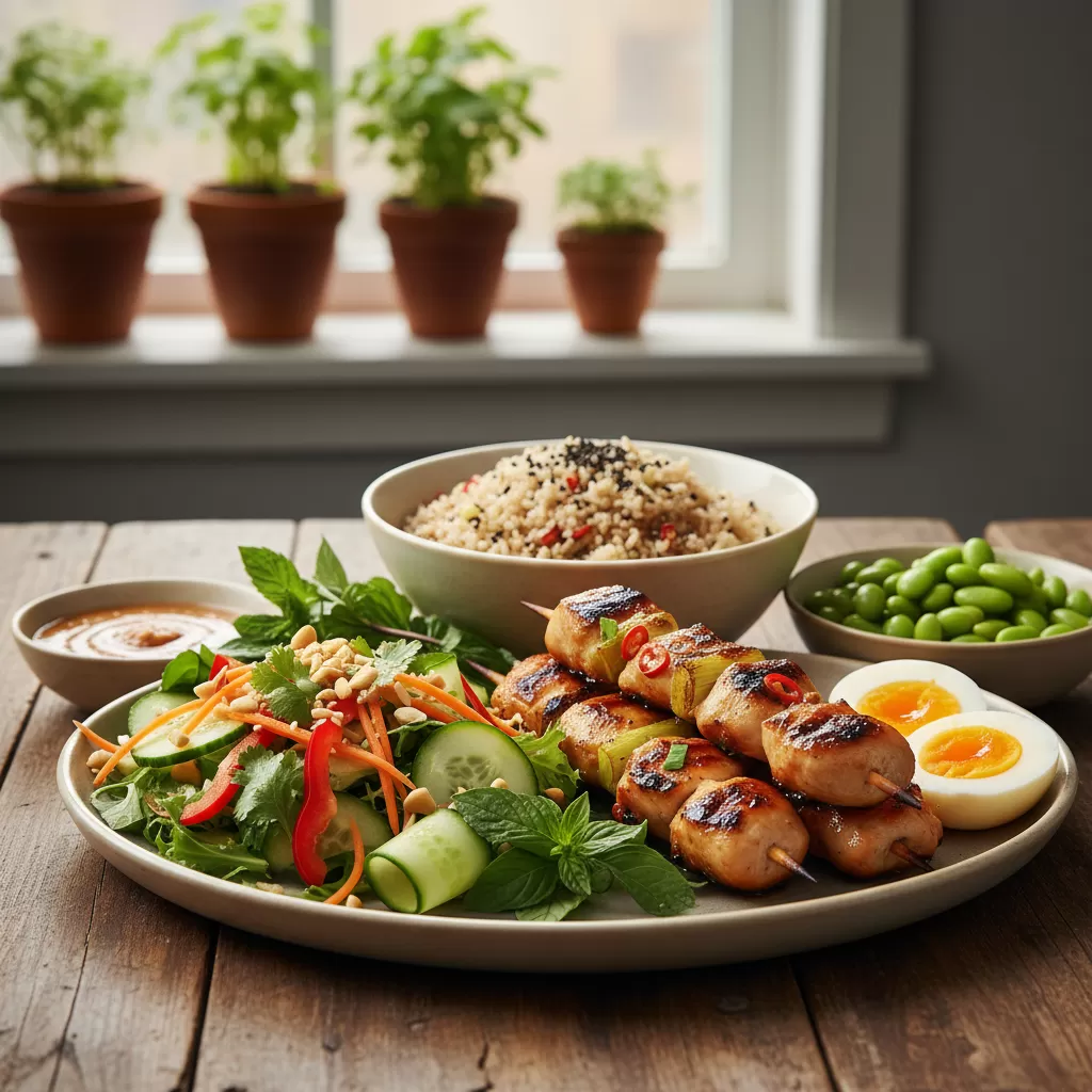 Thực đơn món Việt đa dạng hỗ trợ quá trình tập luyện và phát triển cơ bắp