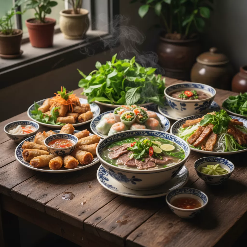 gemini_image_1770297661 Ẩm thực Việt Nam là lựa chọn lý tưởng cho chế độ ăn không gluten