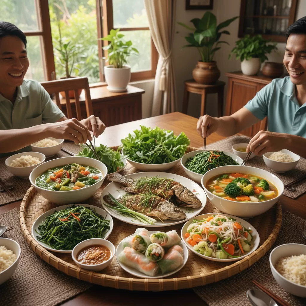 Thực đơn món Việt ít đường giúp duy trì lối sống lành mạnh và cân bằng