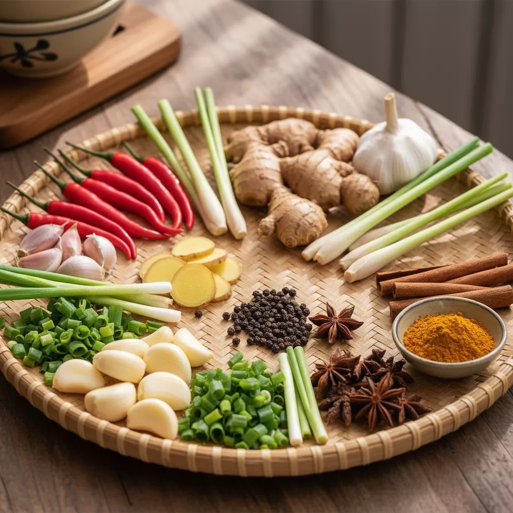 Sử dụng thảo mộc tự nhiên giúp tăng cường hương vị mà không cần dùng nhiều muối