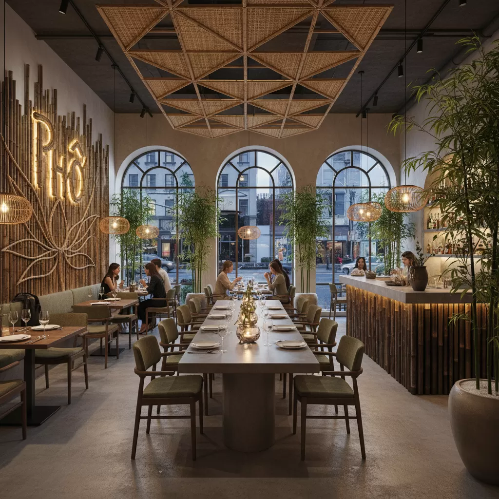 gemini_image_1770298862-1 Không gian nhà hàng hiện đại góp phần đưa thương hiệu ẩm thực Việt vươn tầm quốc tế