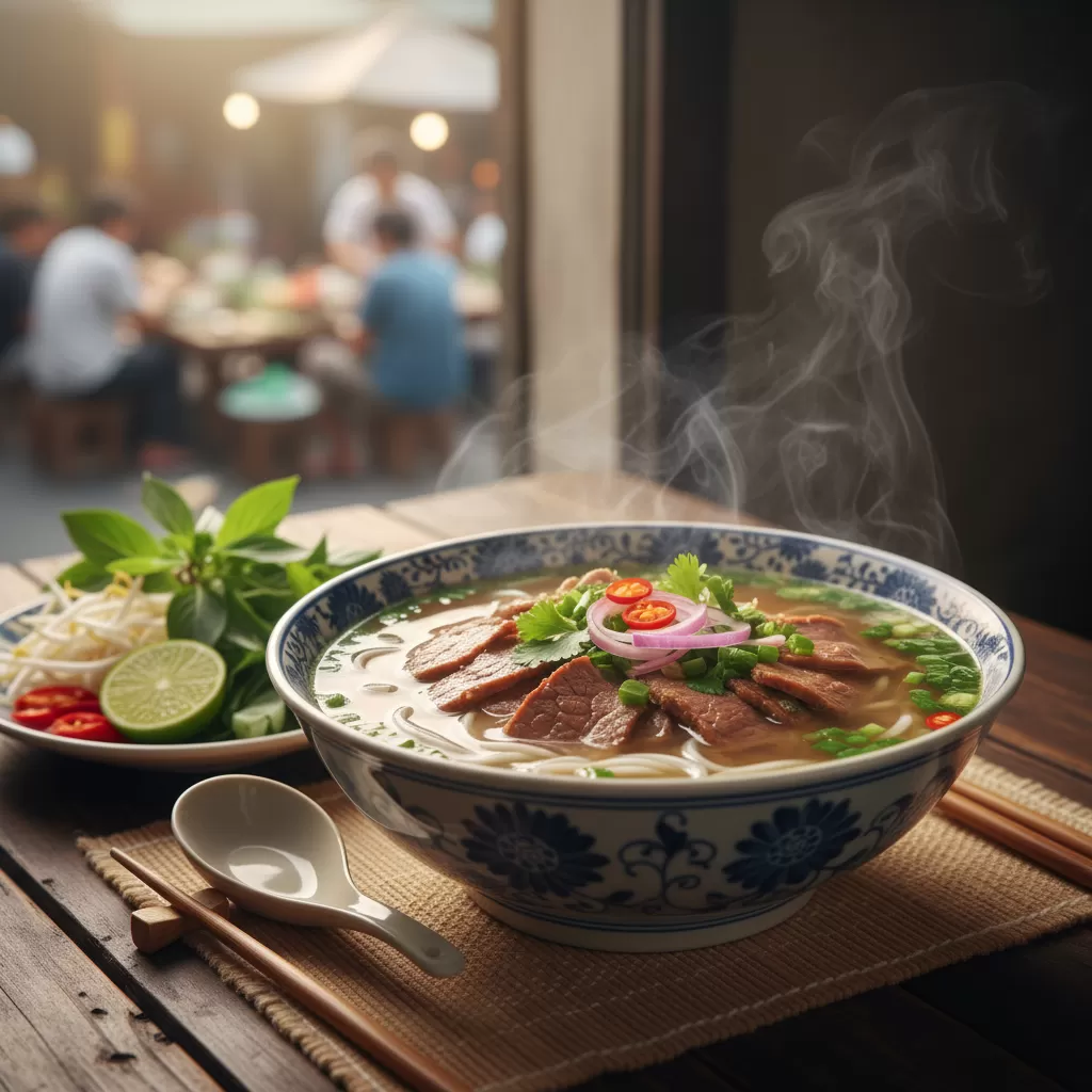 Phở bò  linh hồn của ẩm thực Việt giữ trọn hương vị tại Sài Gòn