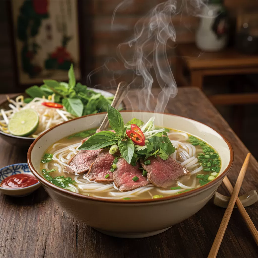 Phở  món ăn biểu tượng chứa đựng sự tinh tế trong ẩm thực và tâm hồn người Việt