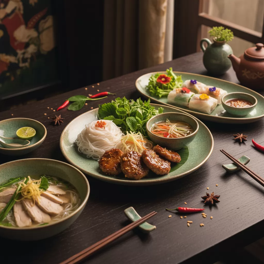 Sự tinh tế trong cách trình bày món ăn Việt nâng tầm trải nghiệm ẩm thực