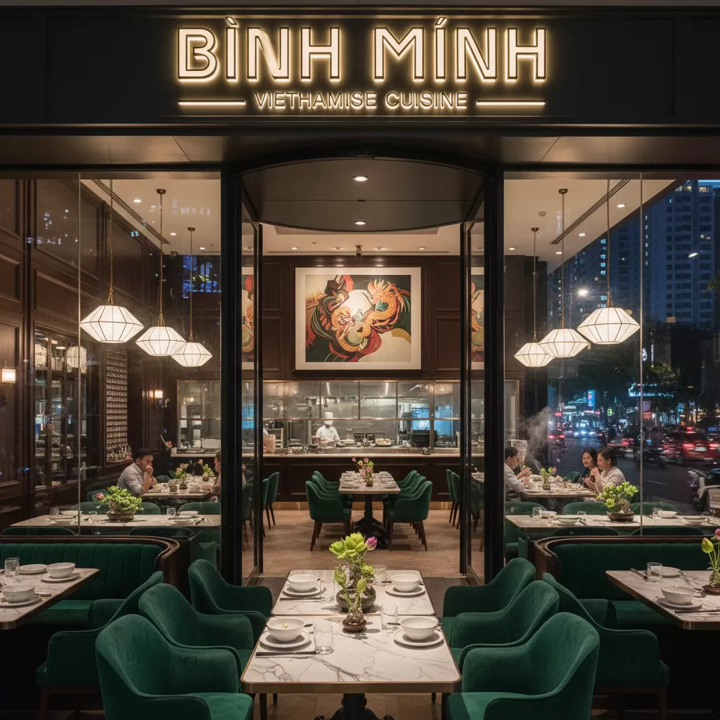 Không gian ẩm thực Việt tinh tế là lựa chọn hàng đầu tại Quận 1