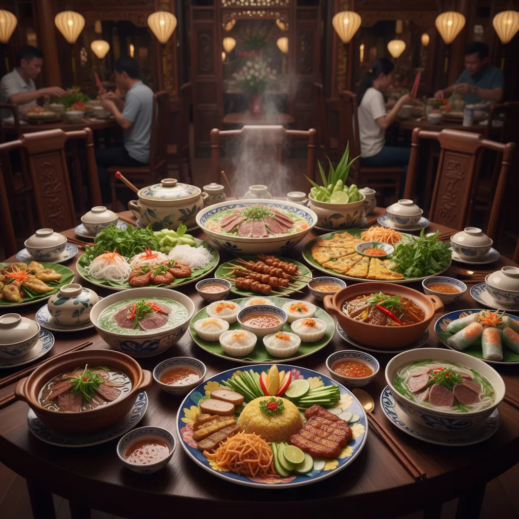 Sự đa dạng của ẩm thực ba miền giúp thực khách dễ dàng lựa chọn món ăn yêu thích