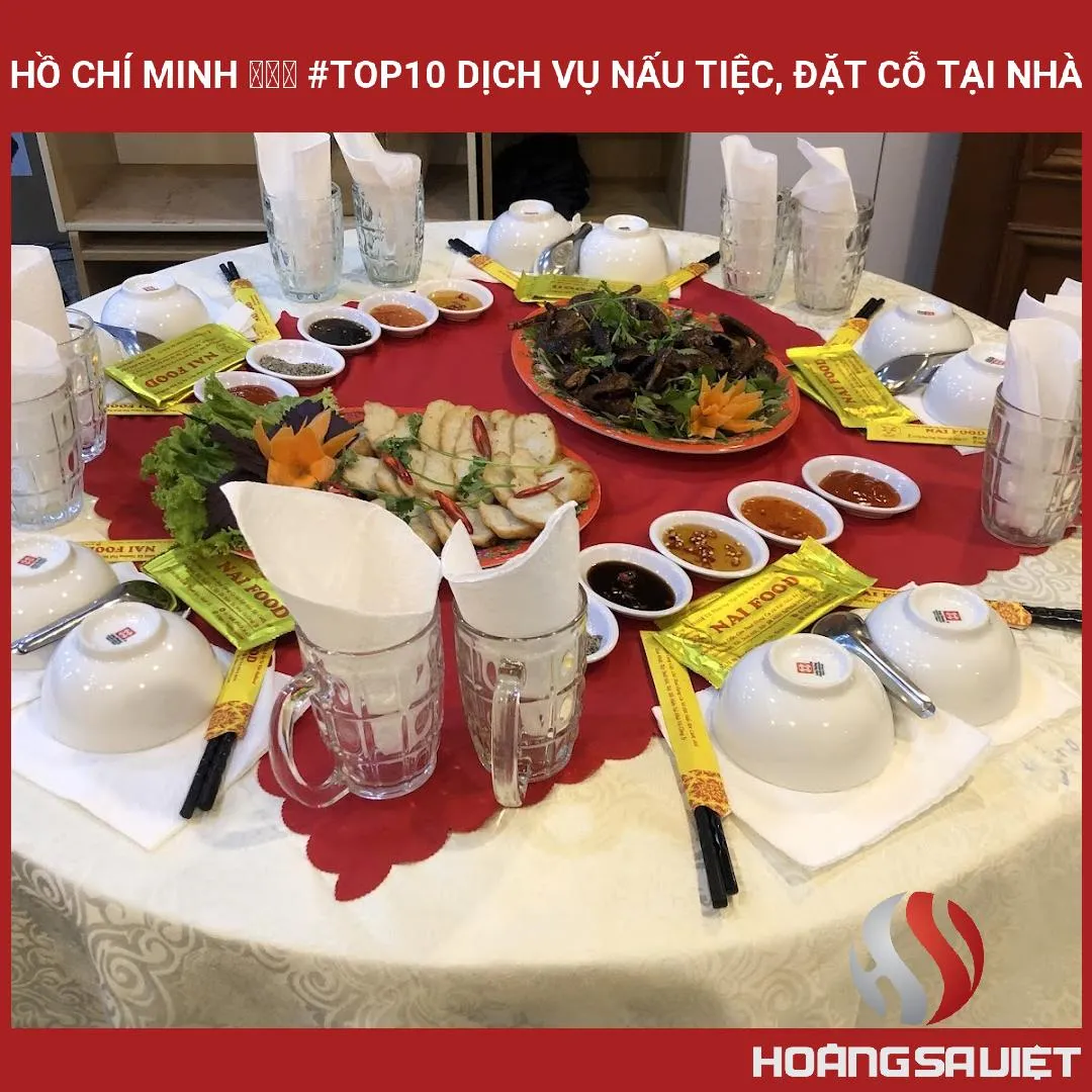Dịch vụ nấu cỗ tận nhà chuyên nghiệp nhất TPHCM mang đến không gian tiệc đẳng cấp ngay tại gia đình