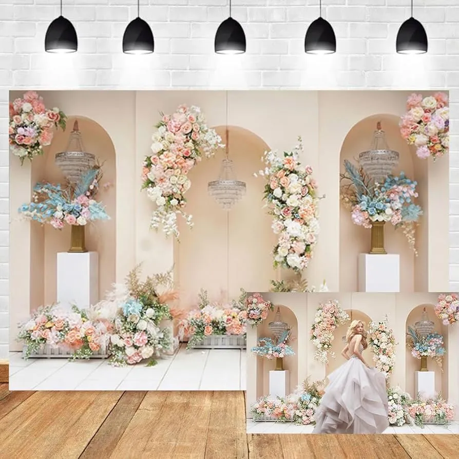 Khu vực backdrop ấn tượng giúp khách mời lưu giữ những khoảnh khắc đẹp