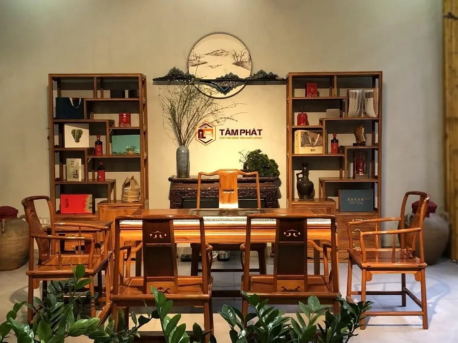 Không gian nhà rường cổ kính là nơi lý tưởng để tổ chức các lớp học nghệ thuật thưởng trà