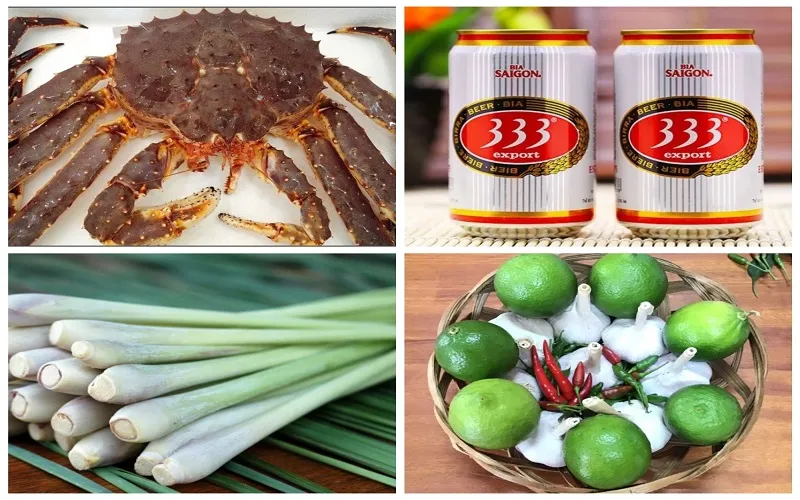 cach-lam-cua-hoang-de-hap-bia-sa-ngot-thit-khong-bi-kho-202309160755296379 Nguyên liệu tươi ngon là nền tảng cho món Cua Hoàng Đế Hấp Bia Siêu Khổng Lồ Đỉnh