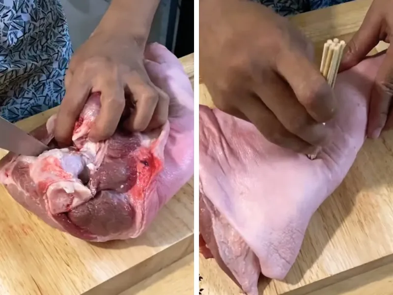 Lựa chọn xương tươi ngon là điều kiện tiên quyết để có nước dùng đạt chuẩn