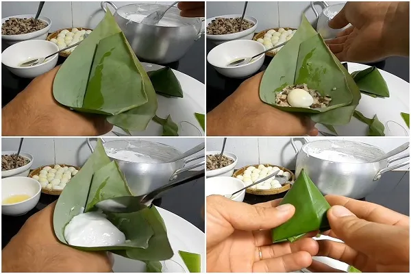 Kỹ thuật giáo bột trên lửa nhỏ giúp vỏ bánh mịn màng và không bị vón cục