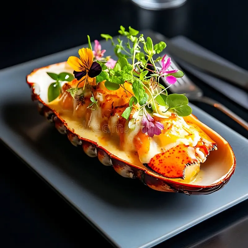 Nghệ thuật trình bày món ăn tinh tế trong menu đãi tiệc thôi nôi cao cấp với nguyên liệu thượng hạng