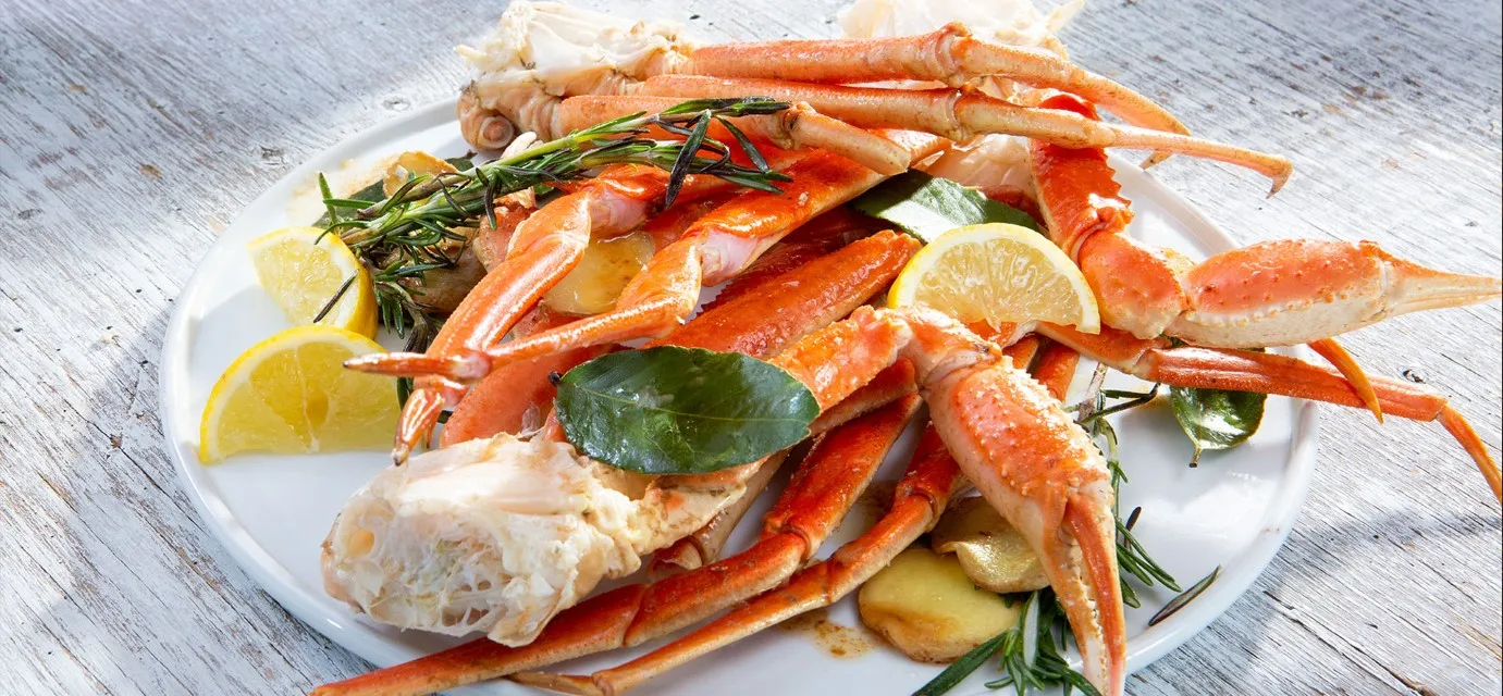 Nguyên liệu cua tuyết tươi ngon là linh hồn tạo nên hương vị thượng hạng cho món ăn