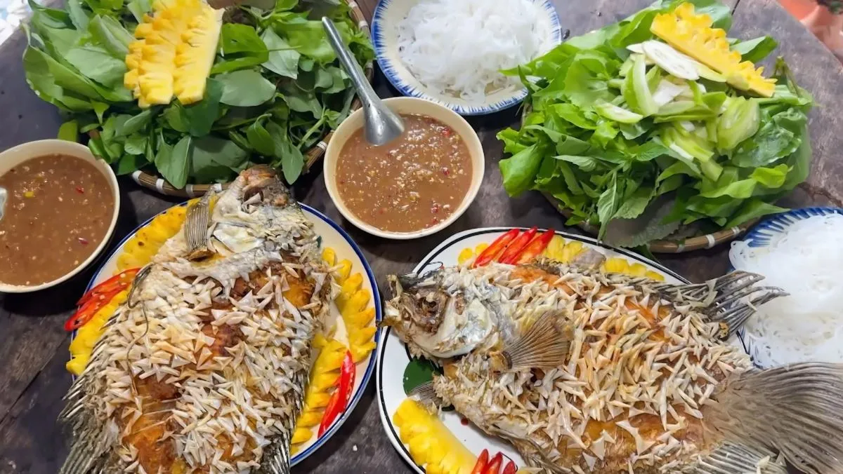 Thưởng thức cá tai tượng chiên xù đúng cách mang lại trải nghiệm ẩm thực khó quên