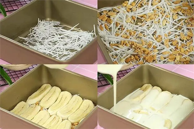 Bảo quản kem chuối trong hộp kín giúp giữ trọn hương vị và độ dẻo mịn