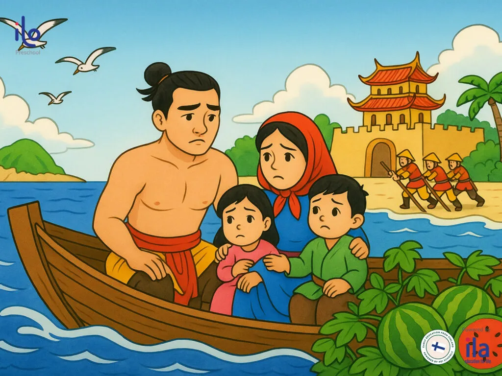 Mai An Tiêm và sự tích quả dưa hấu  Biểu tượng của ý chí tự lực cánh sinh