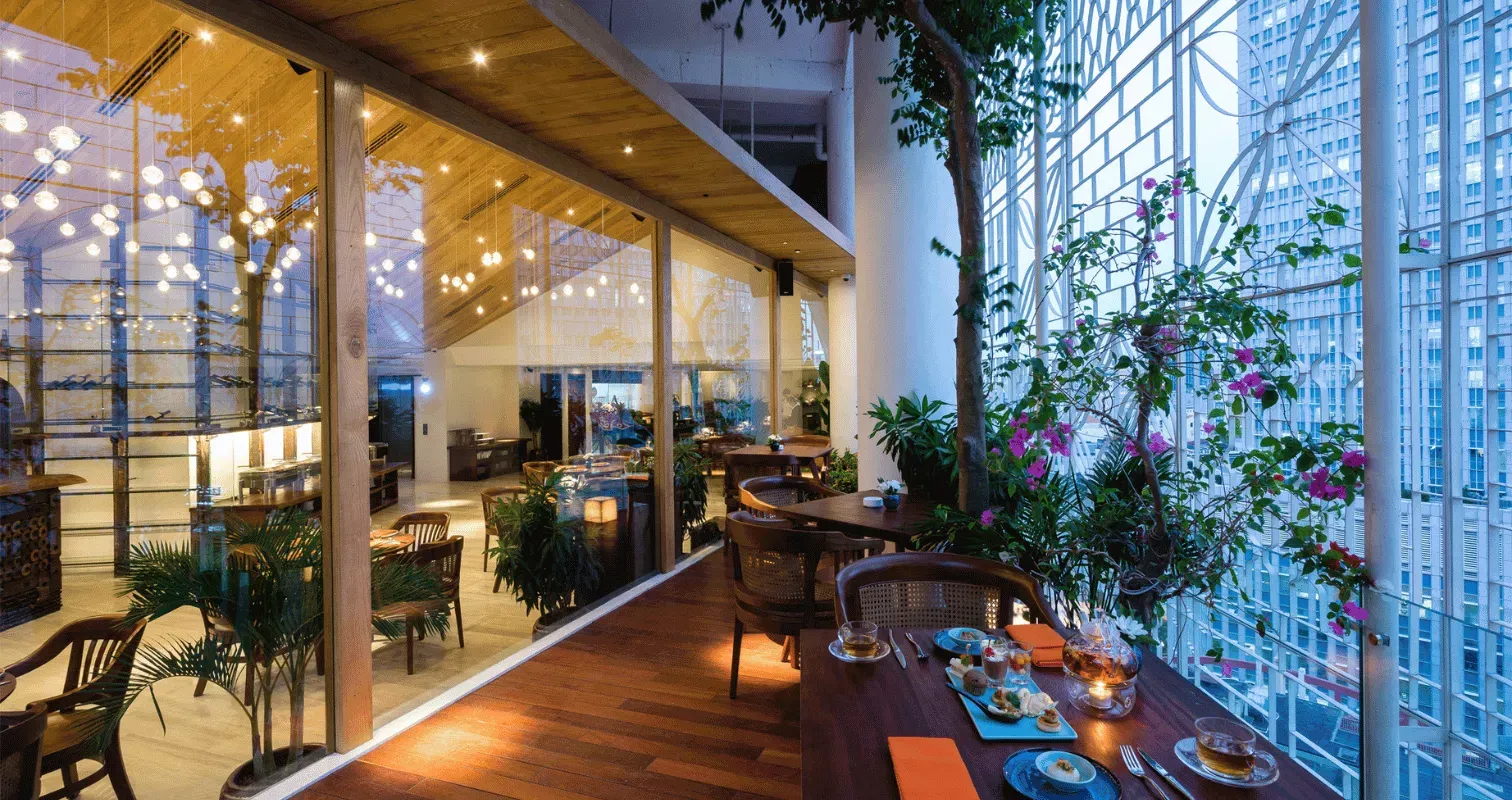 Không gian quán ăn đẳng cấp tại Quận 1 được thiết kế bởi kiến trúc sư tài ba