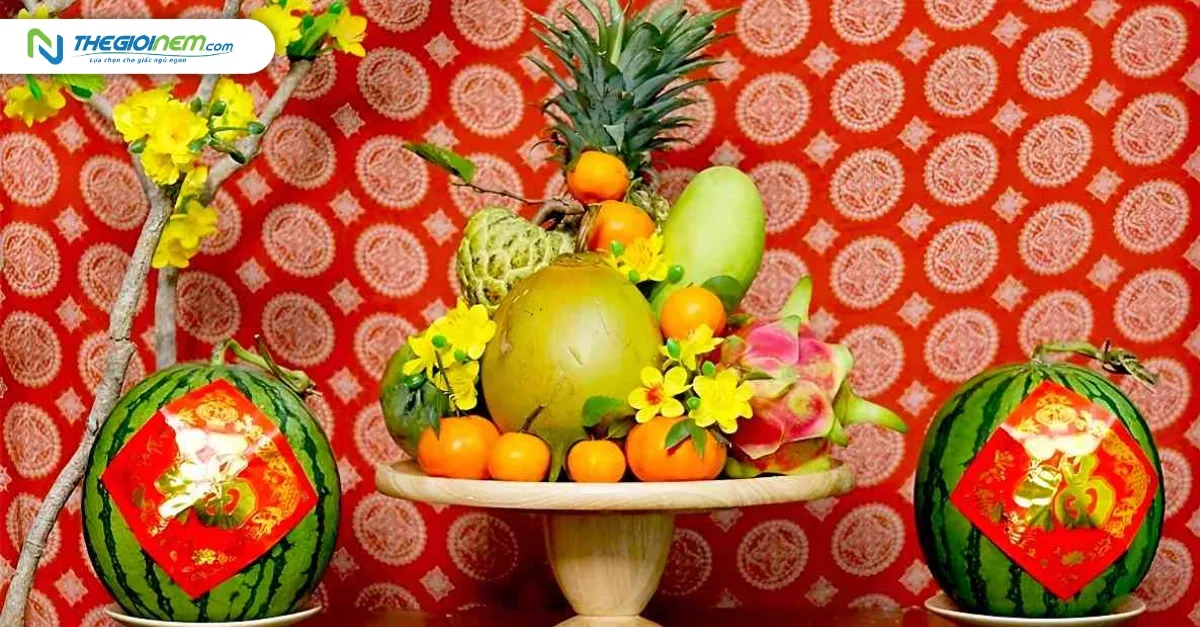 Đĩa trái cây tươi theo mùa Miền Tây hội tụ tinh hoa của vùng đất chín rồng