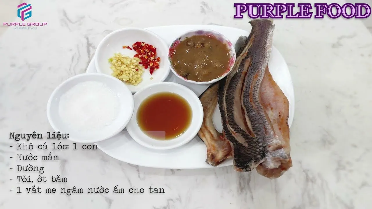Khô cá lóc nướng chấm mắm me  món khai vị hoàn hảo cho mọi bữa tiệc