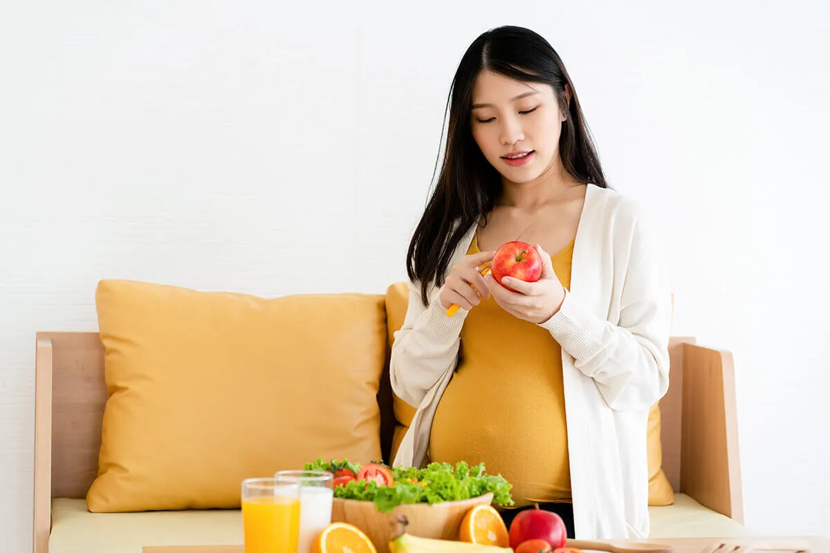 Chế độ ăn chín là chìa khóa bảo vệ sức khỏe cho cả mẹ và bé trong suốt thai kỳ