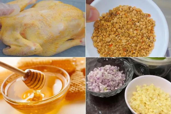 Công đoạn tẩm ướp gà kỹ lưỡng giúp thịt gà đậm đà từ sâu bên trong