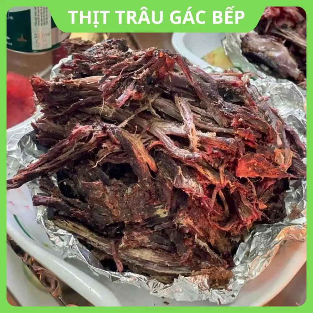 Thịt trâu gác bếp  Tinh hoa ẩm thực Tây Bắc giữa lòng thành phố