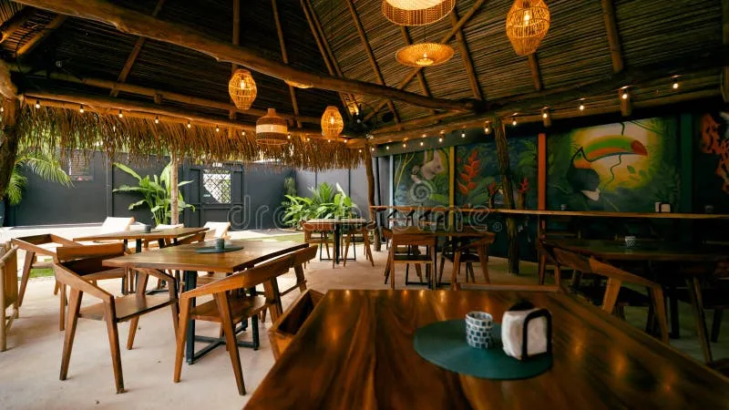 Phong cách nhiệt đới hiện đại mang đến cảm giác tươi mới và đầy sức sống