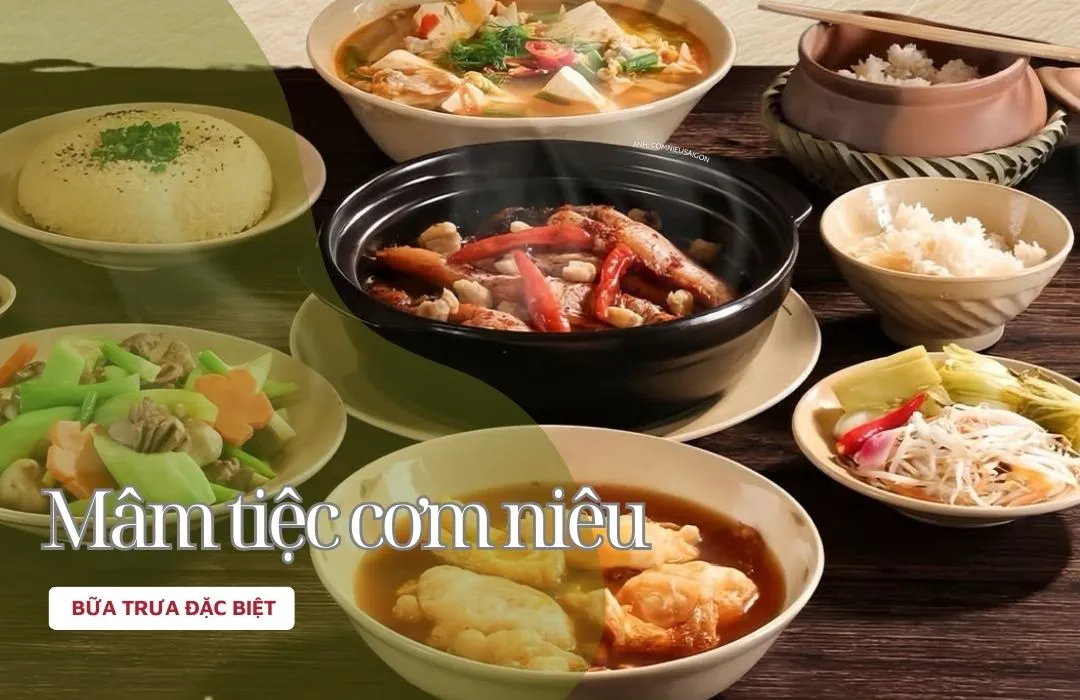 Thực đơn cơm nhà truyền thống mang lại cảm giác ấm cúng và đủ chất